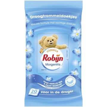 ROBIJN MORGENFRIS INTENSE DROOGTROMMELDOEKJES 20 STUKS