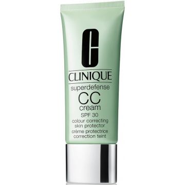 CLINIQUE SUPERDEFENCE (CLINIQUE) SUPERDEFENSE CC CREAM SPF 30 COLOUR CORRECTING SKIN PROTECTOR LIGHT MEDIUM 40 ML