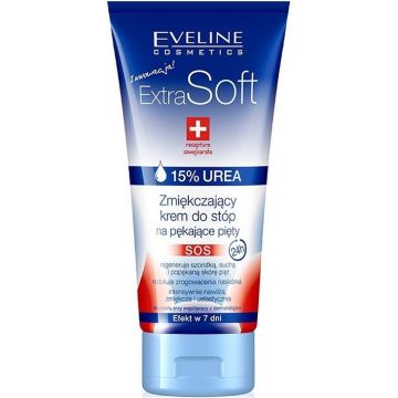 EVELINE EXTRA SOFT (EVELINE) EXTRA SOFT SOS FOOT AND HEEL CREAM VOETCREME TUBE 100 ML