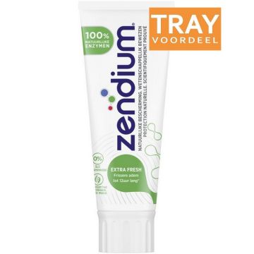 ZENDIUM EXTRA FRESH TANDPASTA TRAY 12 X 75 ML