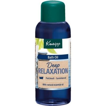 KNEIPP DEEP RELAXATION PATCHOULI & SANDALWOOD BATH OIL BADOLIE 100 ML