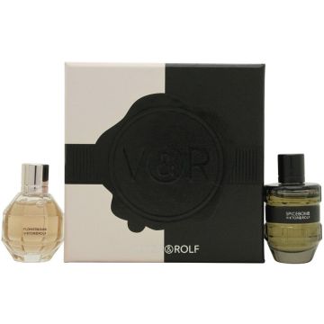 VIKTOR & ROLF FLOWERBOMB + SPICEBOMB GESCHENKSET 1 STUK