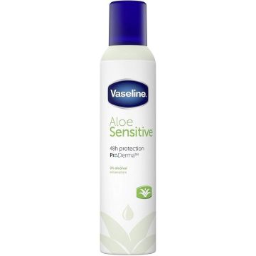 VASELINE ALOE SENSITIVE ANTI-TRANSPIRANT DEODORANT SPRAY 250 ML