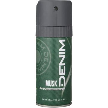 DENIM MUSK DEODORANT SPRAY SPUITBUS 150 ML