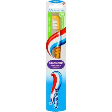 AQUAFRESH STANDARD MEDIUM TANDENBORSTEL 1 STUK