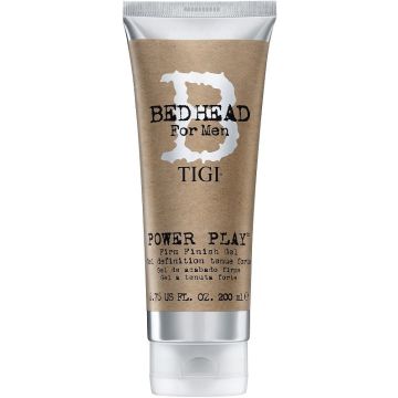 TIGI BED HEAD FOR MEN POWER PLAY FIRM FINISH GEL HAARGEL 200 ML