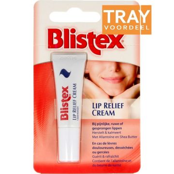 BLISTEX LIP RELIEF (BLISTEX) LIP RELIEF CREAM LIPPENBALSEM TRAY 6 X 6 GRAM