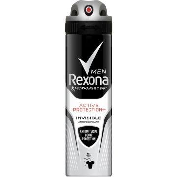 REXONA MEN KOPPELEN? ACTIVE PROTECTION+ INVISIBLE MEN (REXONA) ACTIVE PROTECTION+ INVISIBLE DEO SPRAY SPUITBUS 150 ML