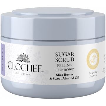 CLOCHEE MANGO SUGAR SCRUB PEELING SHEA BUTTER & SWEET ALMOND OIL BODYSCRUB 250 ML