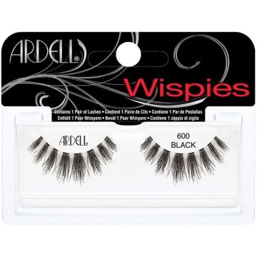 ARDELL WISPIES (ARDELL) WISPIES 600 BLACK LASHES NEPWIMPERS DOOSJE 1 PAAR