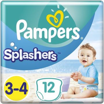 PAMPERS SPLASHERS (PAMPERS) SPLASHERS 3-4 ZWEMLUIERS PAK 12 STUKS