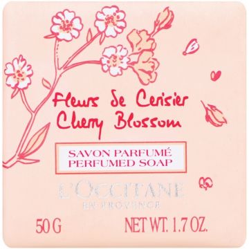 L'OCCITANE CHERRY BLOSSOM (L'OCCITANE) CHERRY BLOSSOM PERFUMED SOAP ZEEPBLOK 50 GRAM