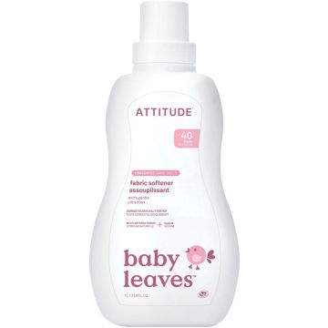 ATTITUDE LITTLE ONES BABY LEAVES UNSCENTED FABRIC SOFTENER WASVERZACHTER 1000 ML