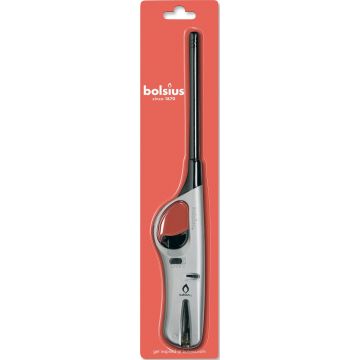 BOLSIUS ZILVER AANSTEKER (REFILLABLE) 1 STUK