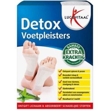 LUCOVITAAL DETOX VOETPLEISTERS 10 STUKS