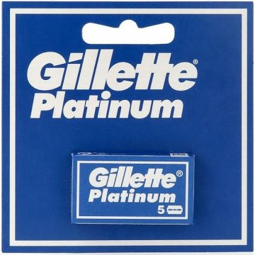 GILLETTE PLATINUM SCHEERMESJES PAK 5 STUKS