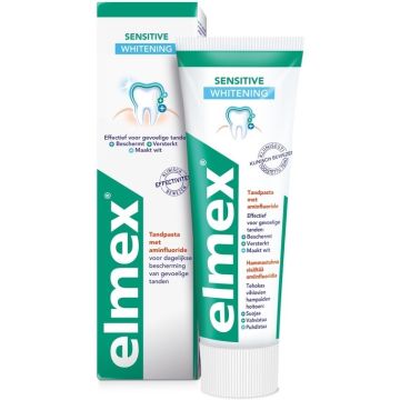 ELMEX SENSITIVE WHITENING (ELMEX) WHITENING TANDPASTA TUBE 75 ML