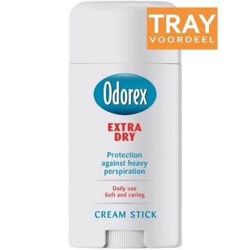 ODOREX EXTRA DRY DEODORANT STICK 6 X 40 ML