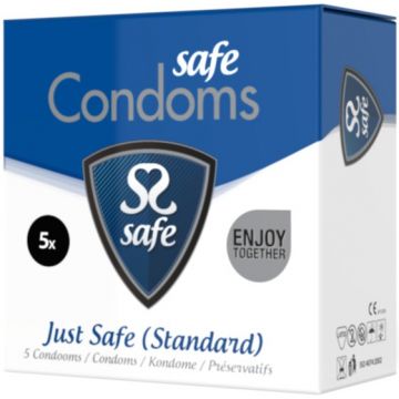 SAFE JUST SAFE CONDOOMS DOOSJE 5 STUKS