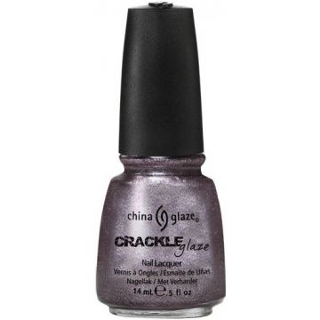 CHINA GLAZE CRACKLE GLAZE (CHINA GLAZE) CRACKLE GLAZE NAIL LACQUER LATTICED LILAC POTJE 14 ML