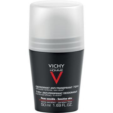 VICHY HOMME DEODORANT ANTI-TRANSPIRANT 48H DEO ROLLER 50 ML