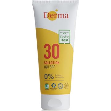 DERMA LOTION SPF30 ZONNEBRAND TUBE 200 ML