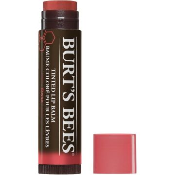 BURT'S BEES TINTED LIP BALM (BURT'S BEES) TINTED LIP BALM ROSE LIPPENBALSEM STICK 4,25 GRAM