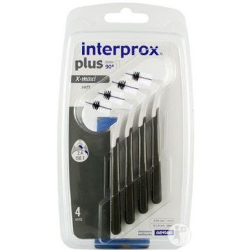 INTERPROX PLUS X-MAXI SOFT 4.5-9 MM TANDENRAGERS PAK 4 STUKS