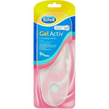 SCHOLL GEL ACTIV EVERYDAY HEELS PUMPS VOETZOLEN PAK 1 PAAR
