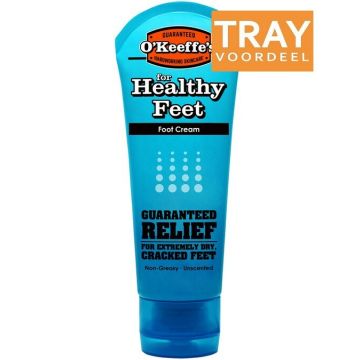 O'KEEFFE'S FOR HEALTHY FEET FOOT CREAM VOETCREME TRAY 5 X 85 GRAM