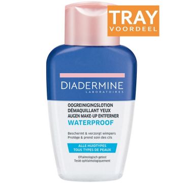 DIADERMINE WATERPROOF OOGREINIGINGSLOTION TRAY 6 X 125 ML