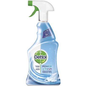 DETTOL POWER & FRESH (DETTOL) POWER & FRESH KATOENFRIS ALLESREINIGER SPRAY 500 ML