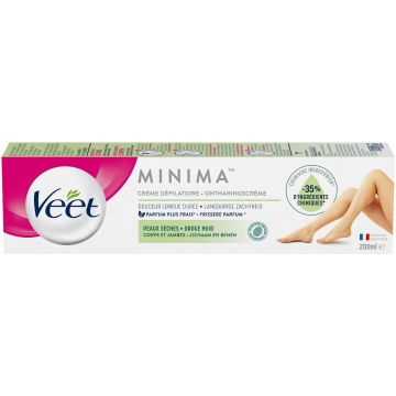 VEET MINIMA (VEET) MINIMA DROGE HUID ONTHARINGSCREME TUBE 200 ML