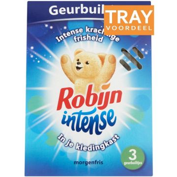 ROBIJN MORGENFRIS INTENSE GEURBUILTJES 8 X 3 STUKS