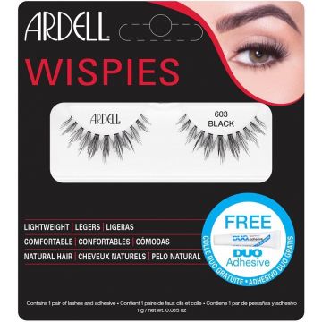 ARDELL WISPIES (ARDELL) WISPIES 602 BLACK LASHES NEPWIMPERS SET 1 STUK