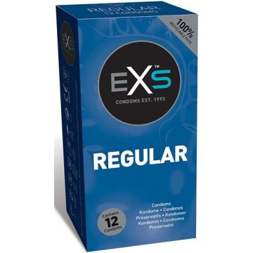 EXS REGULAR CONDOMS CONDOOMS DOOSJE 12 STUKS