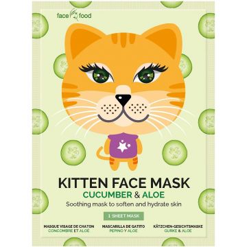 MONTAGNE JEUNESSE KITTEN FACE MASK GEZICHTSMASKER ZAKJE 1 STUK