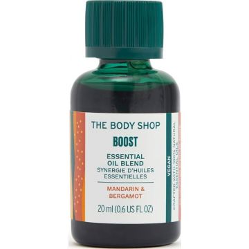 THE BODY SHOP MANDARIN & BERGAMOT BOOST ESSENTIAL OIL BLEND ETHERISCHE OLIE FLESJE 20 ML