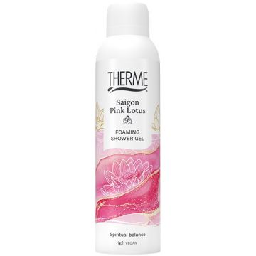 THERME SAIGON PINK LOTUS FOAMING SHOWER GEL DOUCHESCHUIM 200 ML