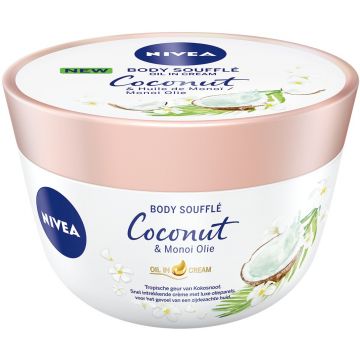 NIVEA COCONUT & MONOI OLIE BODY SOUFFLE BODYCREME POT 200 ML