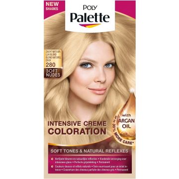 POLY PALETTE SOFT NUDES (POLY PALETTE) 280 ZACHT NATUURLIJK BLOND SOFT NUDES HAARVERF 1 STUK