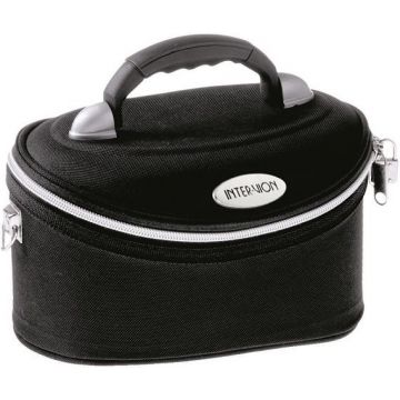 INTERVION MEDIUM BLACK TOILETBAG 1 STUK