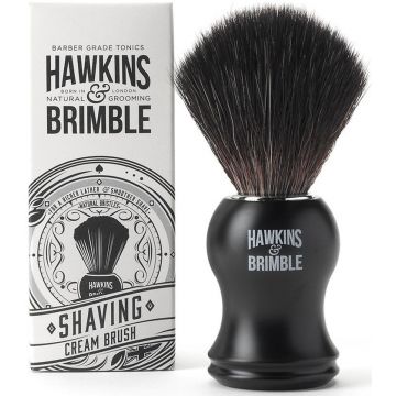 HAWKINS & BRIMBLE BLACK SHAVING CREAM BRUSH SCHEERKWAST 1 STUK