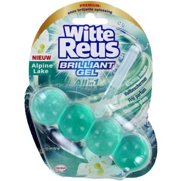 WITTE REUS BRILLJANT GEL ALPINE LAKE TOILETBLOK 42 GRAM