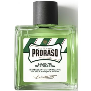 PRORASO GREEN (PRORASO) GREEN AFTERSHAVE LOTION EUCALYPTUS & MENTHOL FLES 100 ML