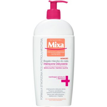MIXA INTENSIVE CARE DRY SKIN INTENSE NOURISHMENT (MIXA) INTENSE NOURISHMENT RICH BODYMILK BODYMELK POMP 400 ML