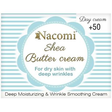 NACOMI SHEA BUTTER CREAM 50+ DAY CREAM DAGCREME 50 ML