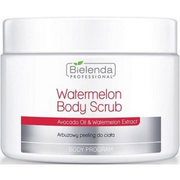 BIELENDA PROFESSIONAL WATERMELON BODY SCRUB POT 500 GRAM