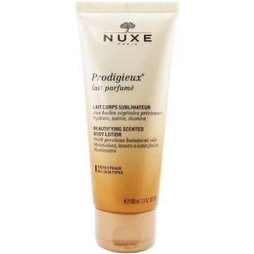 NUXE PRODIGIEUX BEAUTIFYING SCENTED BODYLOTION TUBE 100 ML