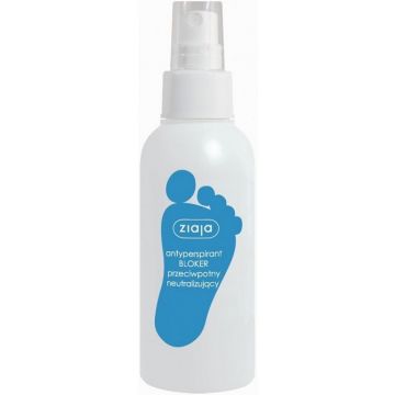 ZIAJA BLOKER ANTIPERSPIRANT FEET SPRAY 100 ML